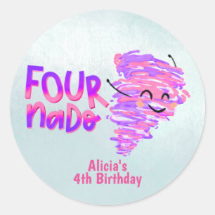 Sticker Rond Classique Fournado T-Shirt