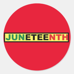 Sticker rond classique Junetten