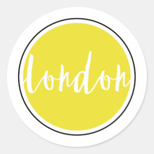 Sticker rond classique, Matte