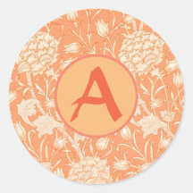 Sticker ROND CLASSIQUE MONOGRAMME PERSONNALISÉ
