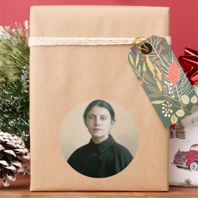 STICKER ROND CLASSIQUE SAINT GEMMA GALGANI (vacances)