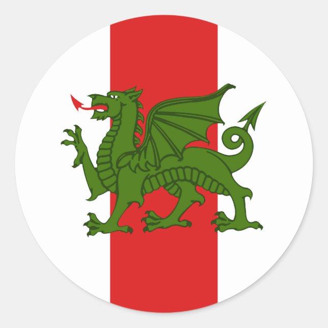 Sticker rond classique SCA Midrealm (Devant)