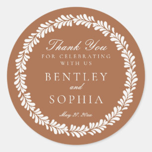 Sticker Rond Clay Talavera Carrelage Espagne Fiesta Mariage Fav