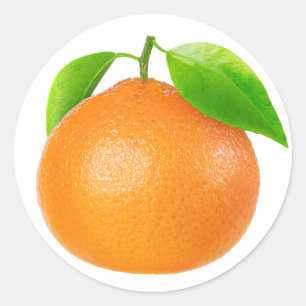 Sticker Rond Clementine