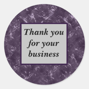 Sticker Rond Client Merci Professional Merci Business