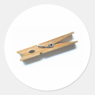 Sticker Rond clothespine