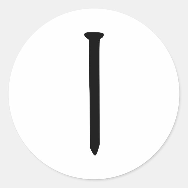 Sticker Rond Clou (Devant)