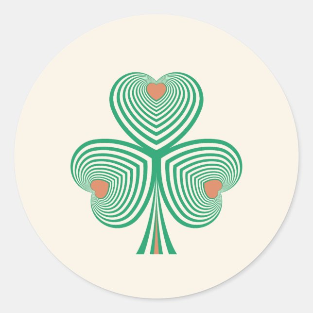 Sticker Rond Clover (Devant)