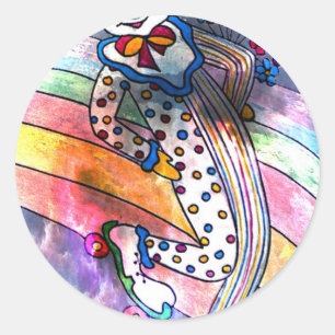 Sticker Rond CLOWN DANS LOVE.jpg