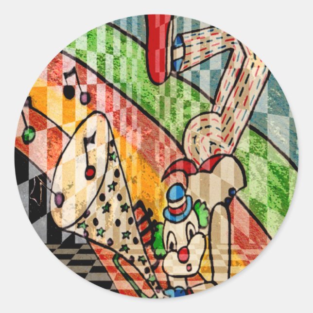 Sticker Rond CLOWN.jpg MUSICAL (Devant)