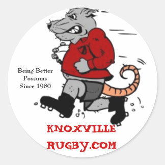 Sticker Rond Club de rugby à Knoxville