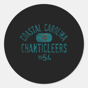 Sticker Rond Coastal Carolina Chanticleers 1954