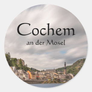 Sticker Rond Cochem an der Mosel - Allemagne