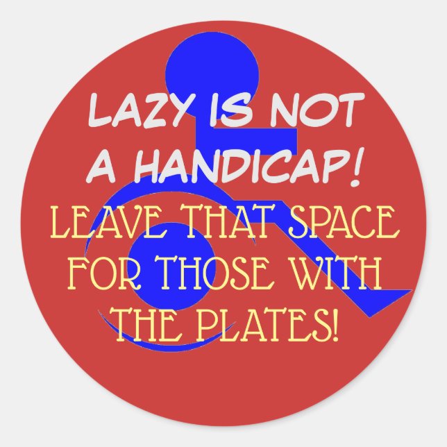 STICKER ROND COCHEZ CE MESSAGE OÙ IL APPARTIENT! (Devant)