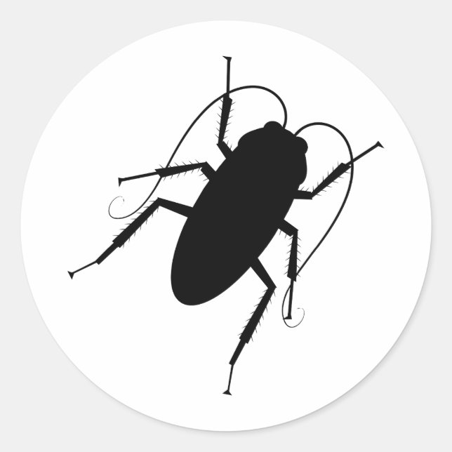 Sticker Rond Cockroach (Devant)