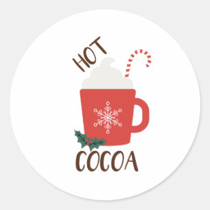 Sticker Rond Coco chaud