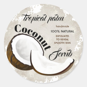 Sticker Rond Coco Scruter