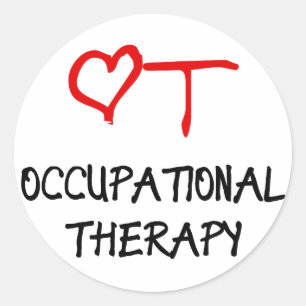 Sticker Rond Coeur d'OT