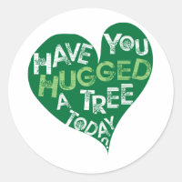 Coeur vert (étreignez un arbre)