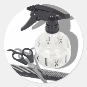 Sticker Rond CoiffeurArticles060910Ombres