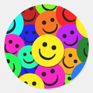 STICKER ROND COLLAGE