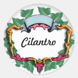 Sticker Rond collant à épices de lierre