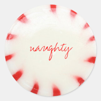 Sticker Rond collant de vacances coquin ou gentil
