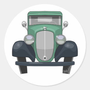 Sticker Rond Collecte 1935 de Chevy