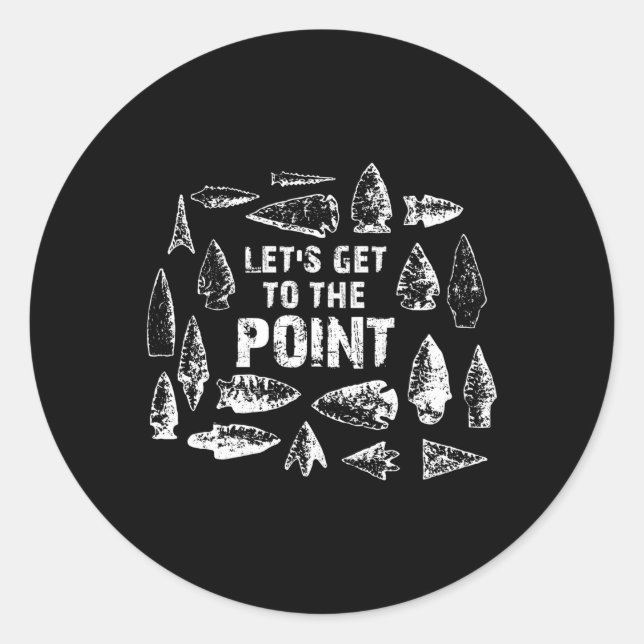 Sticker Rond Collecteur Arrowhead (Devant)