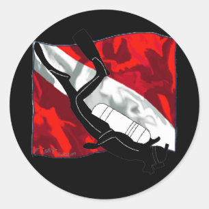 Sticker Rond Collection de DiverDown