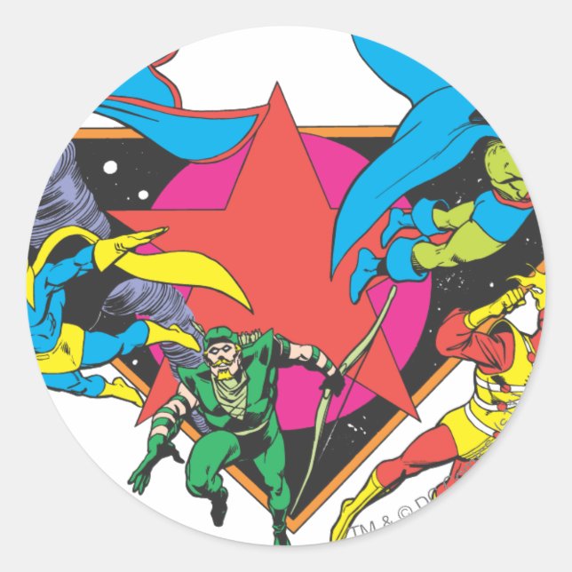Sticker Rond Collection Super Powers™ 16 (Devant)