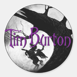 Sticker Rond Collection Tim Burton - The Legend of Sleepy
