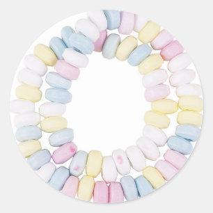 Sticker Rond collier de bonbons