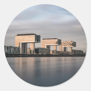 Sticker Rond Cologne Allemagne