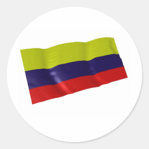 Sticker Rond colombie
