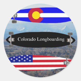Sticker Rond Colorado