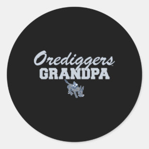 Sticker Rond Colorado School of Mines Orediggers Grand-pa