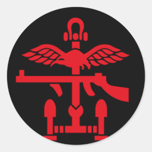 Sticker Rond Combined Operations
