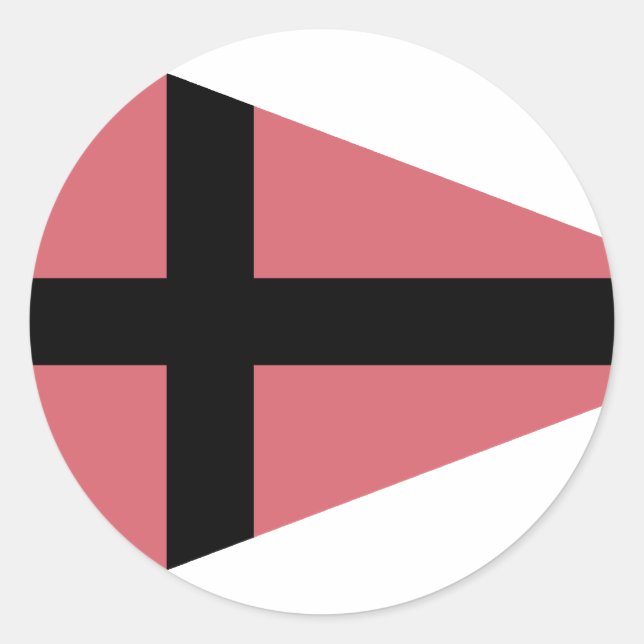 Sticker Rond Commandant de la Division Panzer Armée, Allemagne (Devant)