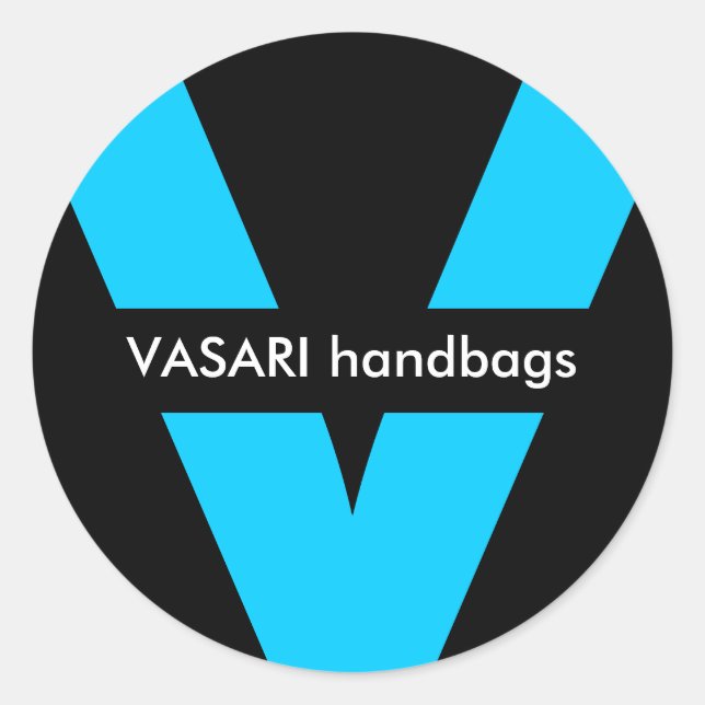 Sticker Rond Commande personnalisée (Devant)