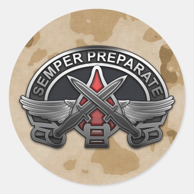 Sticker Rond Commandement des opérations spéciales (Devant)