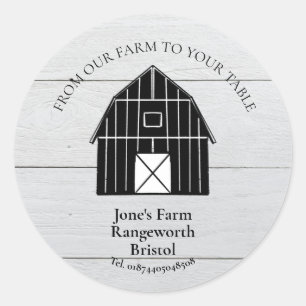 Sticker Rond Commercialisation agricole produit céréalier
