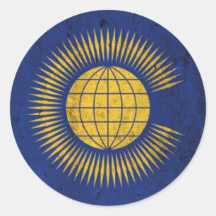 Sticker Rond Commonwealth