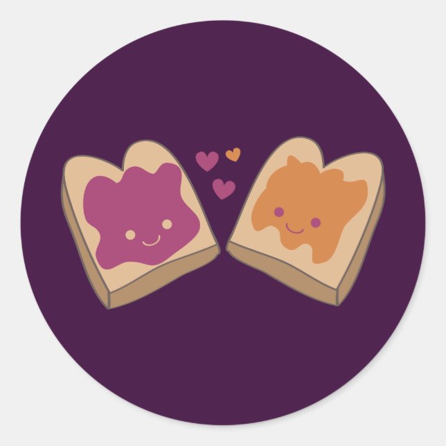 Sticker Rond Compatibilité PB&J (Devant)