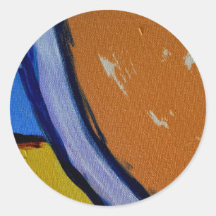 Sticker Rond Composition #1A par Michael Moffa