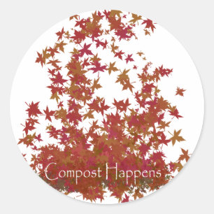 Sticker Rond Compost se produit