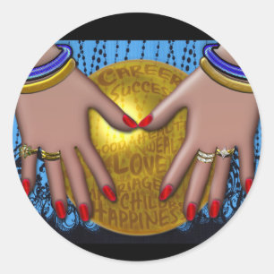 Sticker Rond Compteur Fortune (Stickers Rond)
