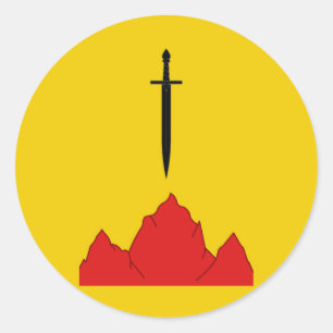 Sticker Rond Comté d'Isenfir