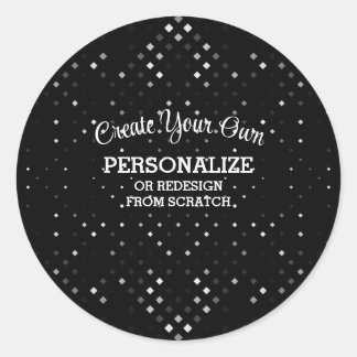 Sticker Rond Conception à partir de zéro -