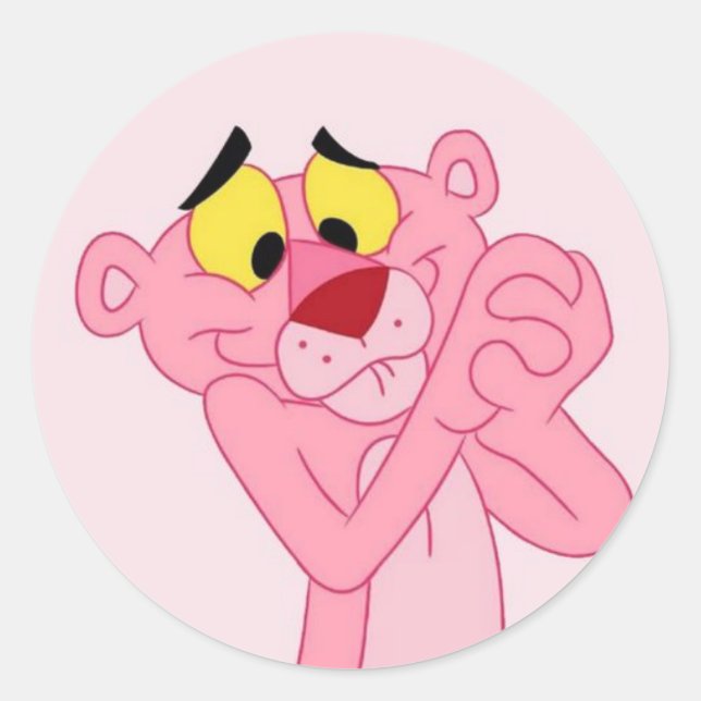 Sticker Rond Conception d'autocollants (Devant)